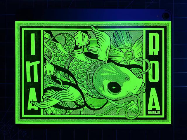 IKAROA | Neon Sticker